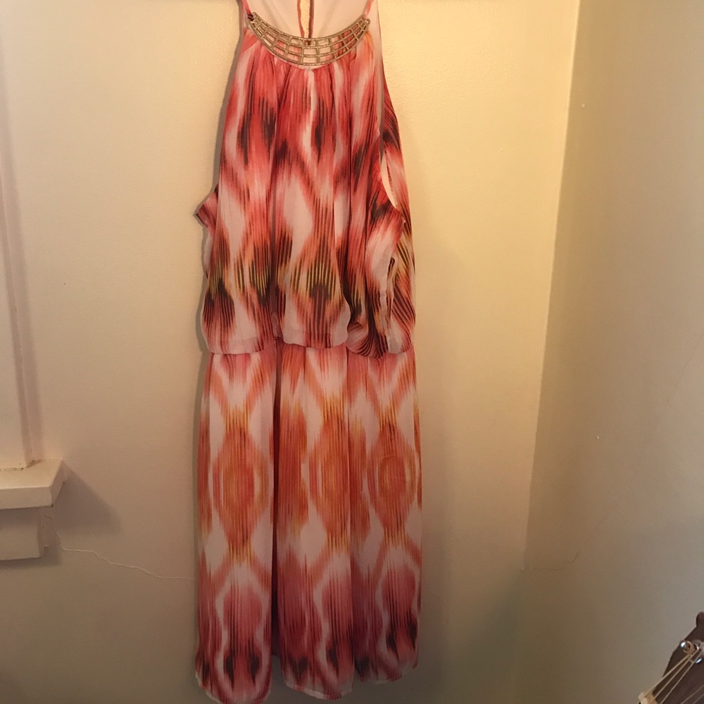 Charlotte Russe midi high neck dress